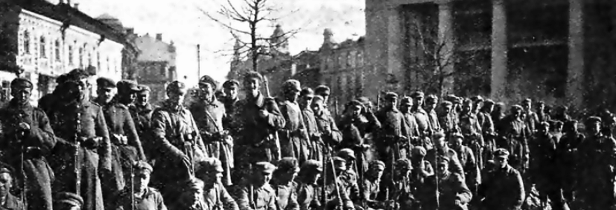 Lenkų kariai Vilniuje 1920 metais