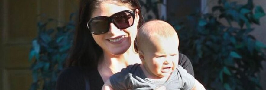 Selma Blair su kūdikiu