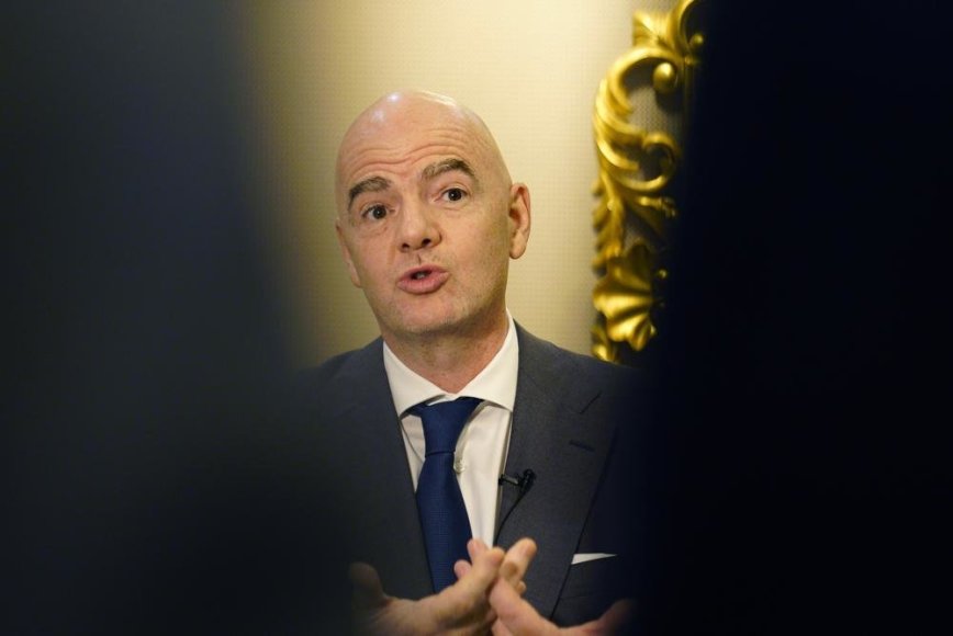 „Scanpix“/AP nuotr./Gianni Infantino