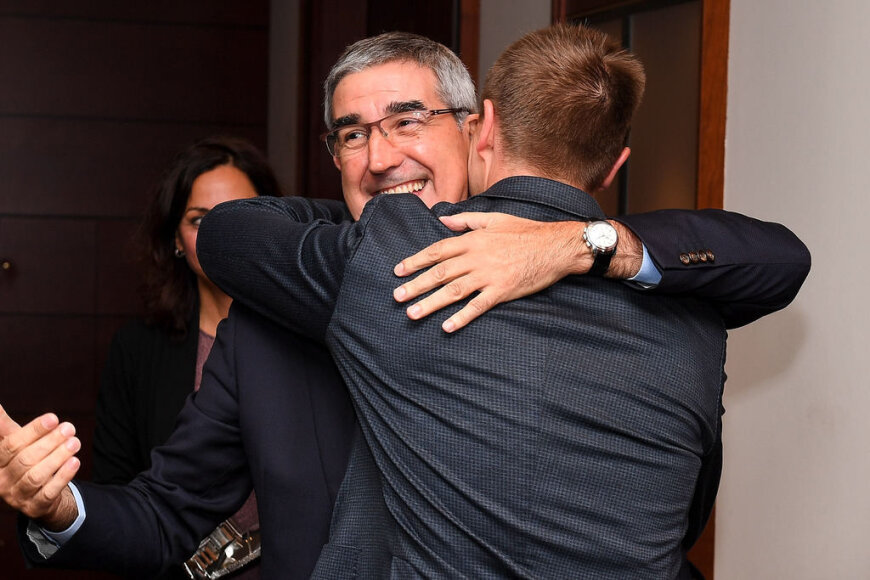 Getty Images/Euroleague.net nuotr./Jordi Bertomeu ir Paulius Motiejūnas