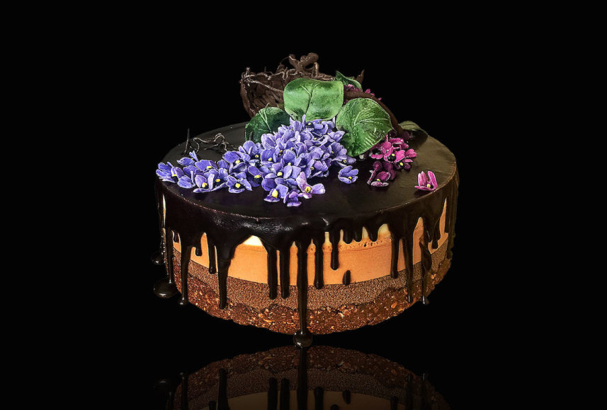 Tortas „Trys šokoladai“