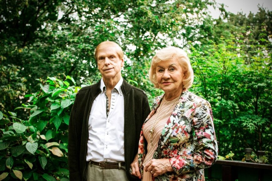 Asmeninio albumo nuotr./Jūratė ir Česlovas Norvaišos