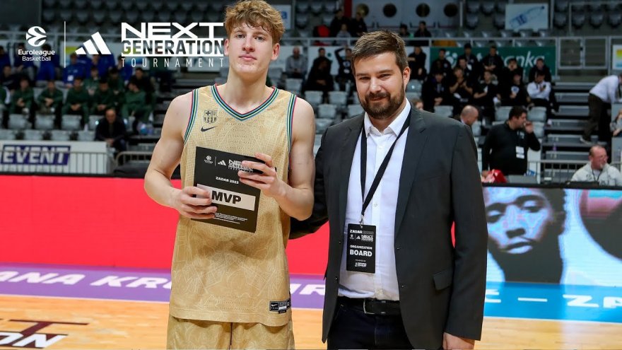 Euroleague.net/Kasparas Jakučionis – Eurolygos jaunimo atrankos turnyro Zadare MVP