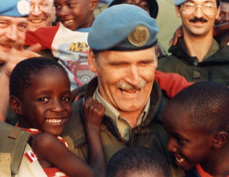 Asmeninio archyvo nuotr./Generolas R.Dallaire‘as