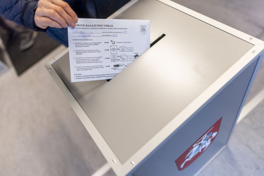 Prasidejo balsavimas iš anksto Respublikos Prezidento rinkimuose ir referendume