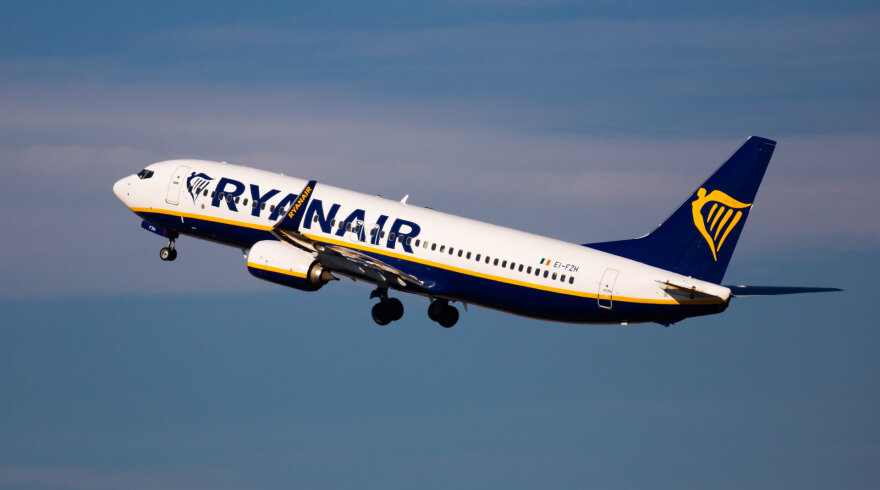 Shutterstock nuotr./„Ryanair“ lėktuvas