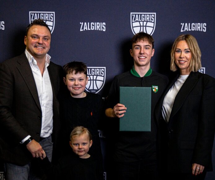 zalgiris.lt nuotr./Danielius Jasikevičius pasirašė ilgalaikę sutartį su Kauno „Žalgiriu“
