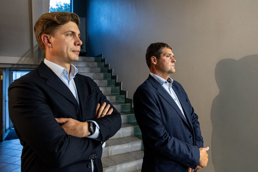 Pauliaus Peleckio / BNS nuotr./Mindaugas Sinkevičius, Remigijus Žemaitaitis