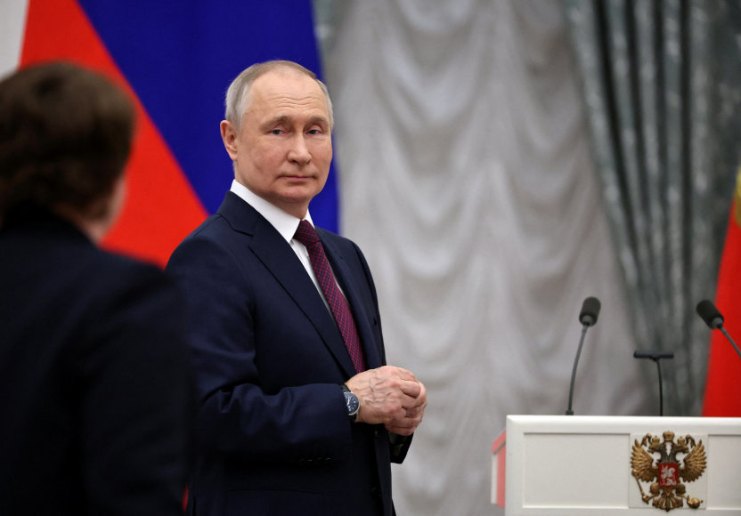 „Reuters“/„Scanpix“/Rusijos lyderis Vladimiras Putinas