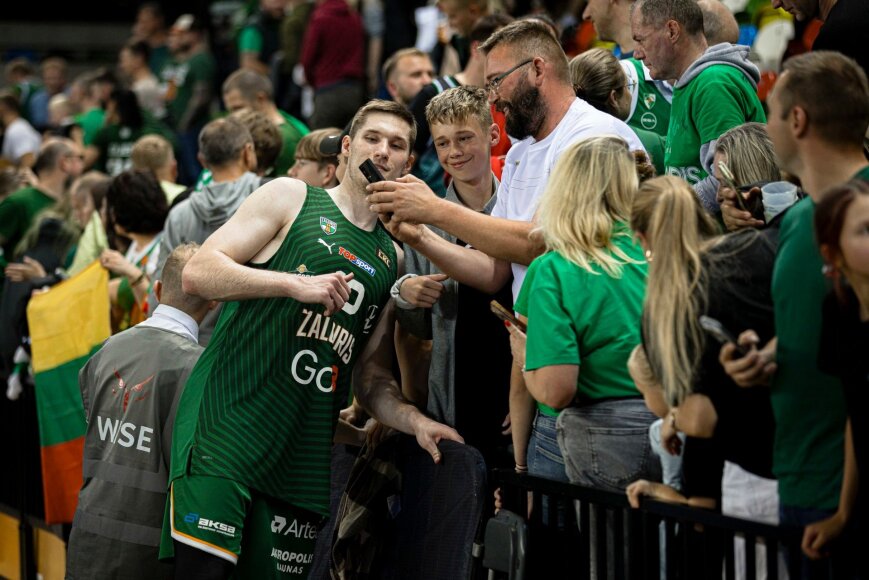 zalgiris.lt nuotr./Ąžuolas Tubelis