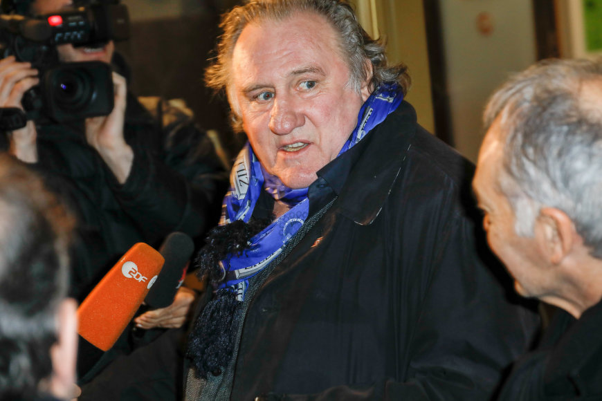 Vida Press nuotr./Gerard'as Depardieu