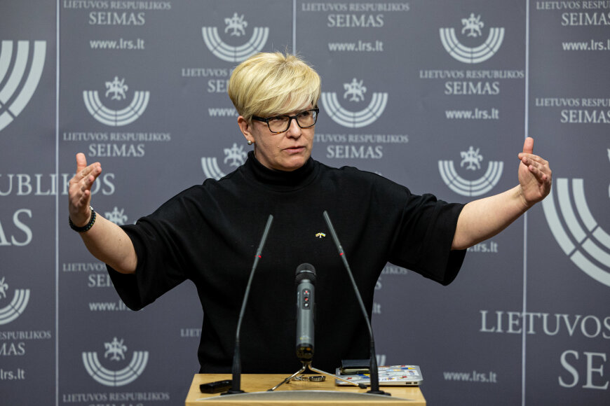 Pauliaus Peleckio / BNS nuotr./Ingrida Šimonytė