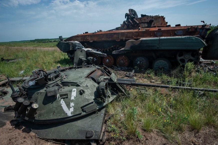 Ukrainos ginkluotųjų pajėgų generalinio štabo nuotr./Karas Ukrainoje