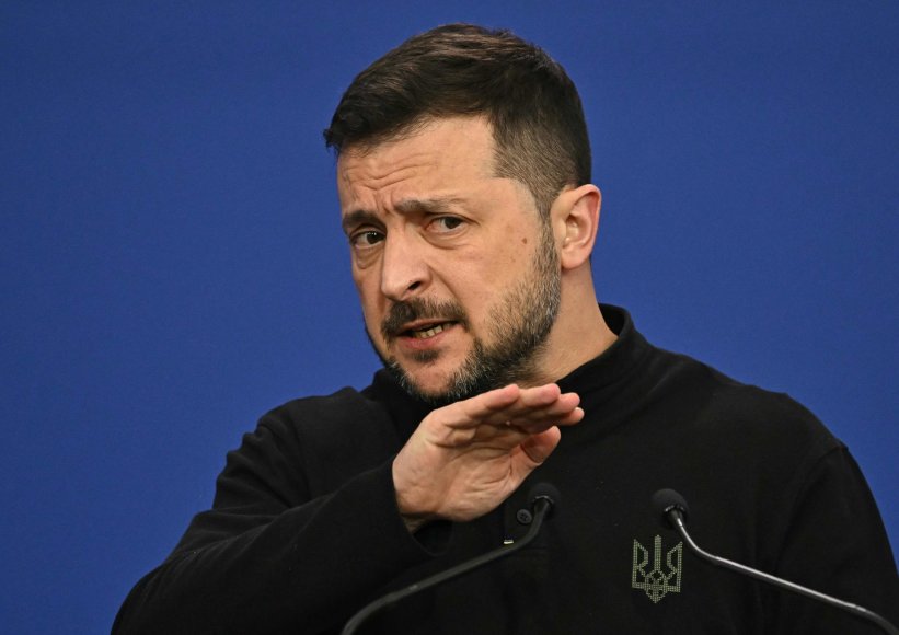 AFP/„Scanpix“/Volodymyras Zelenskis