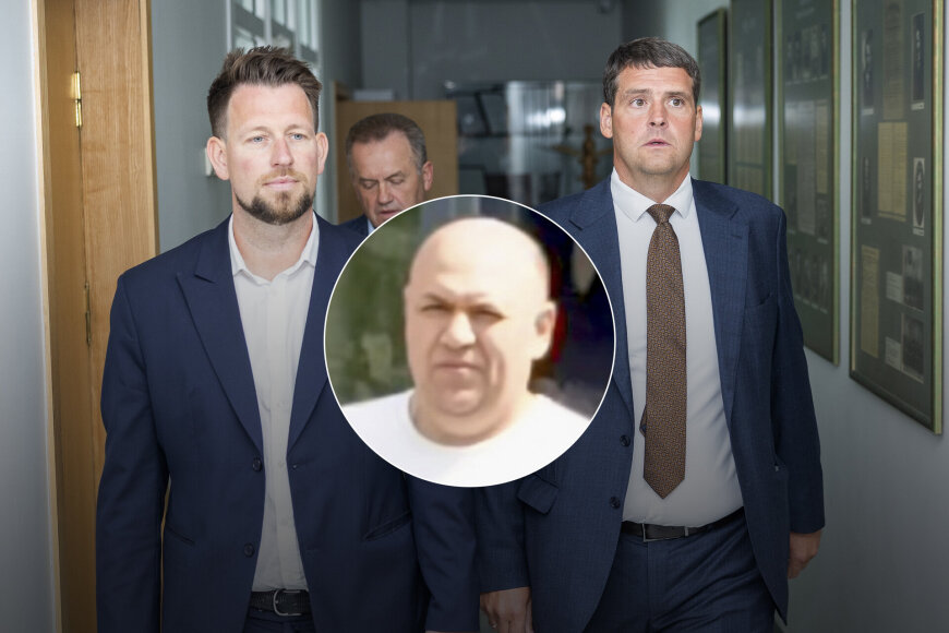 Karolio Žukausko Facebook paskyros ir BNS nuotr./Robertas Puchovičius, Remigijus Žemaitaitis ir Aurelijus Perminas