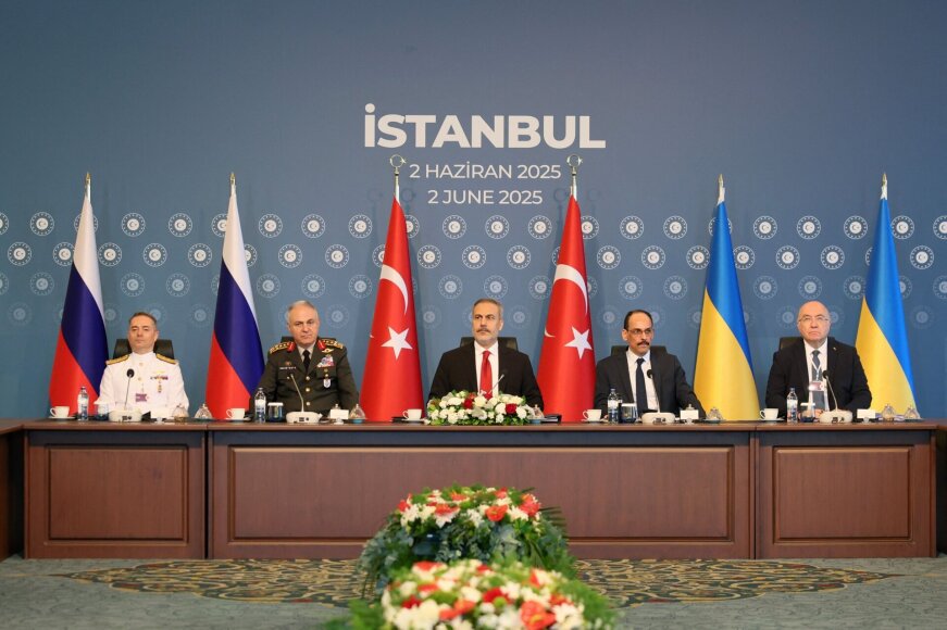 Derybos Stambule / ADEM ALTAN / AFP