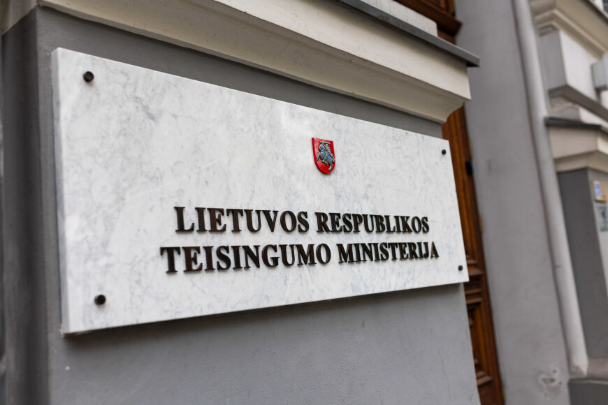 Lukas Balandis / BNS nuotr./Lietuvos Respublikos teisingumo ministerija