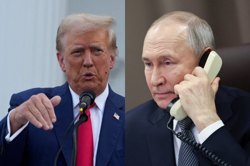 Reuters/Scanpix/Donaldas Trumpas ir Vladimiras Putinas