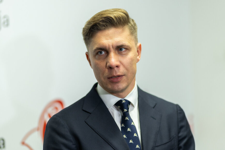 Roberto Riabovo / BNS nuotr./Mindaugas Sinkevičius
