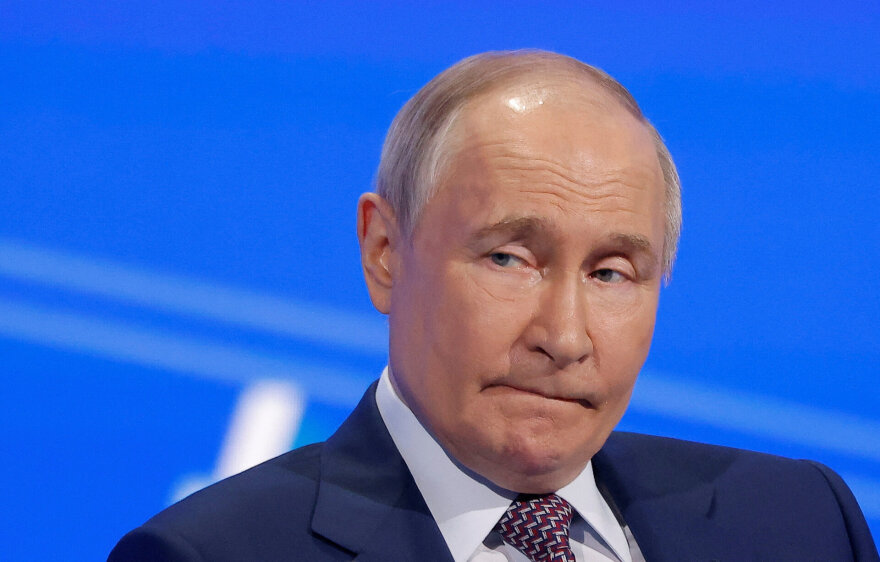 „Reuters“/„Scanpix“/Vladimiras Putinas