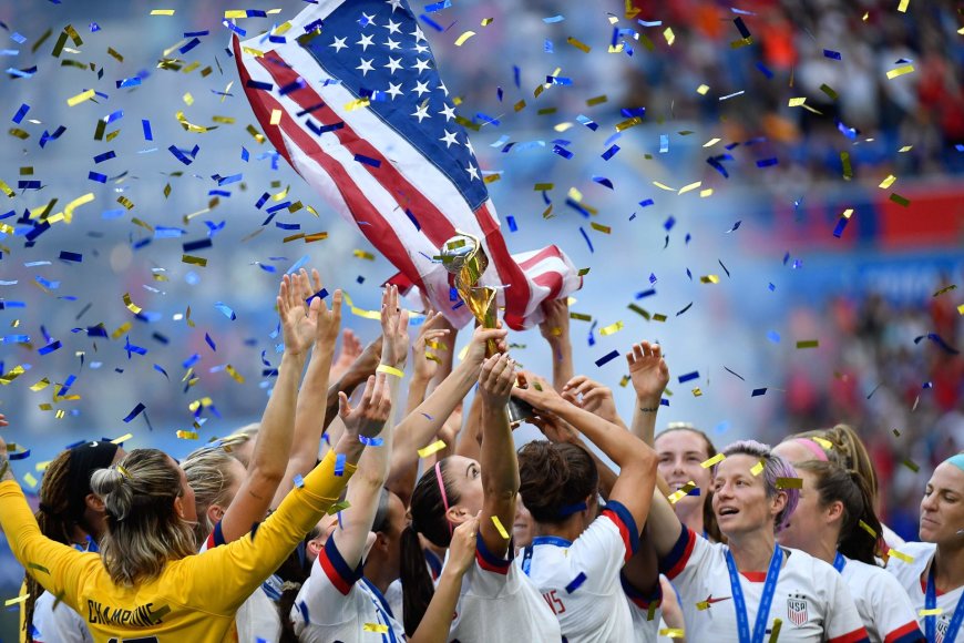 AFP/„Scanpix“ nuotr./JAV moterų futbolo rinktinė