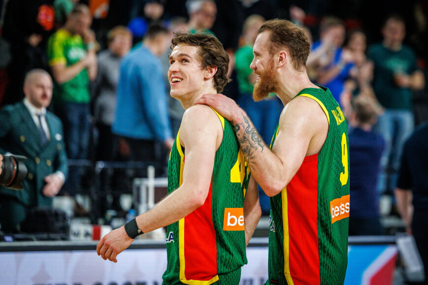 Eriko Ovčarenko / BNS nuotr./Ignas Sargiūnas ir Ignas Brazdeikis