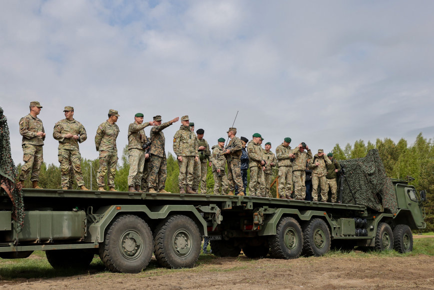 Matas Baranauskas/BNS/Pratybos su HIMARS