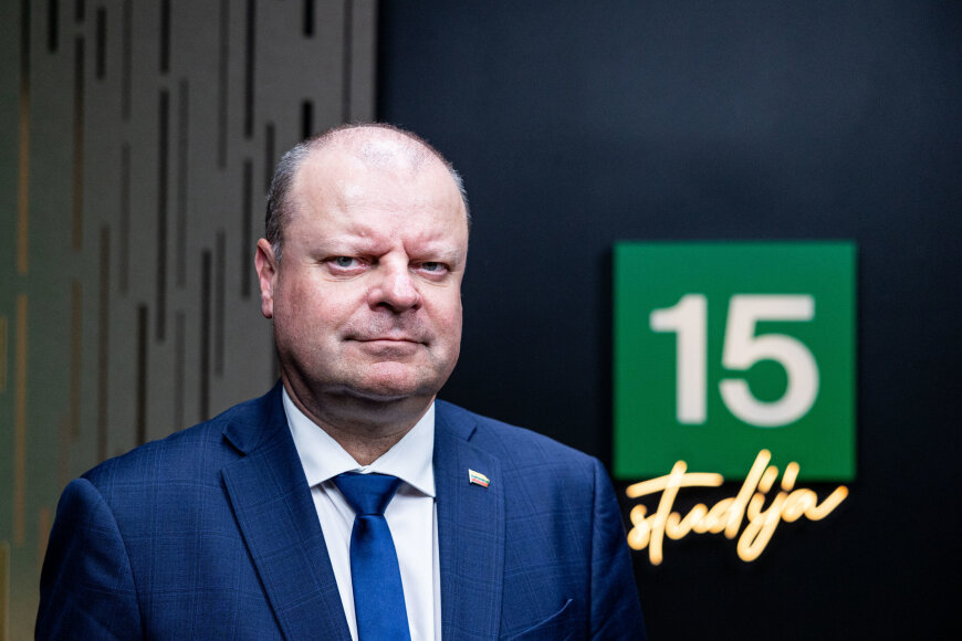 Pauliaus Peleckio / BNS nuotr./Apkalbėkime. Su Tadu Ignatavičiumi | Saulius Skvernelis