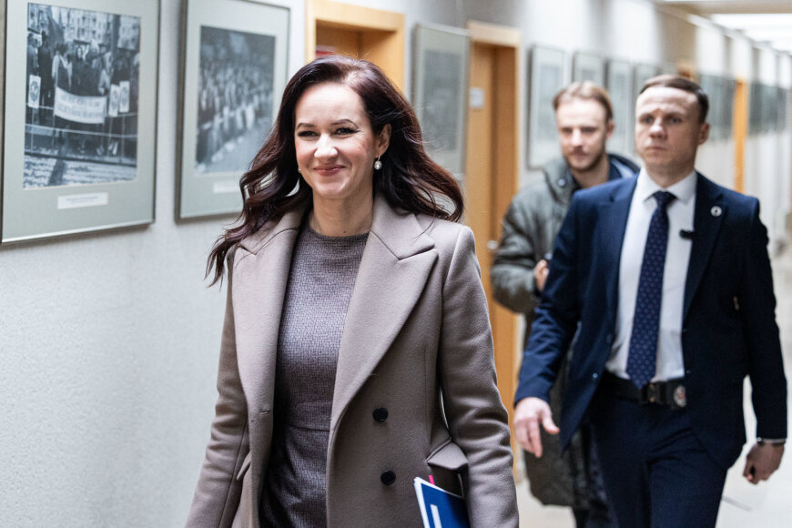 Pauliaus Peleckio / BNS nuotr./Opozicinių frakcijų posėdis dėl sienos su Baltarusija krizės valdymo