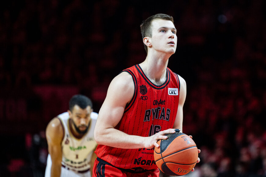 Pauliaus Peleckio / BNS nuotr./KMT antrasis pusfinalis: „Rytas“ – „Lietkabelis“