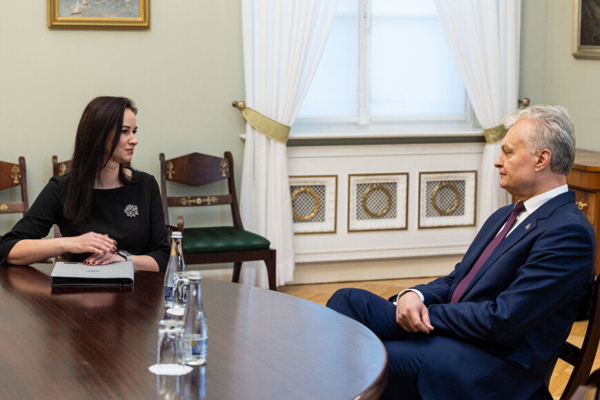 Pauliaus Peleckio / BNS nuotr./Inga Ruginienė, Gitanas Nausėda