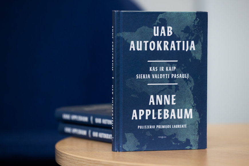 Gretos Skaraitienės / BNS nuotr./Rašytoja Anne Applebaum 