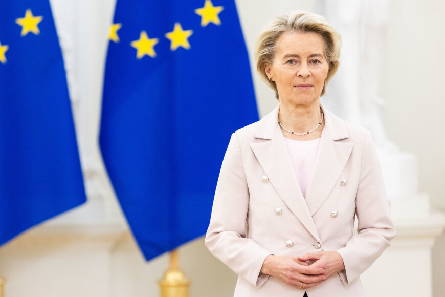 Skirmantas Lisauskas/ BNS nuotr./Ursula von der Leyen