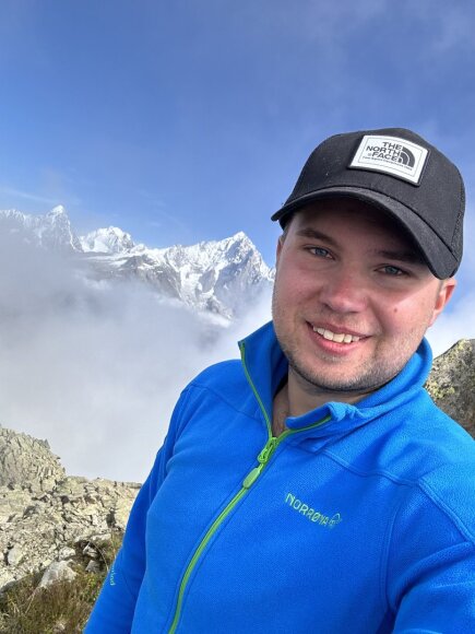 Asmeninio archyvo nuotr. / Lietuvos alpinizmo asociacijos prezidentas Aurimas Kavaliauskas