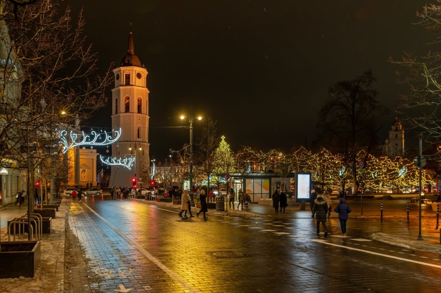 Shutterstock nuotr. / Kalėdinis Vilnius