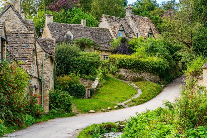 Shutterstock nuotr. / Bibury kaimas, Anglija