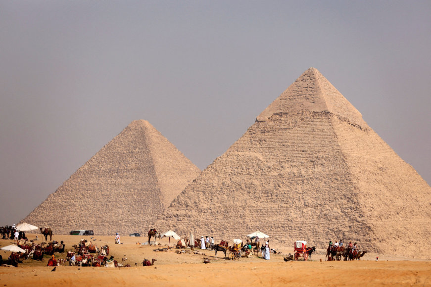 „Reuters“/„Scanpix“ nuotr./Egipto piramidės.