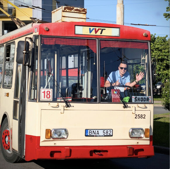Asm. albumo nuotr. /Petro Bystrono troleibusas
