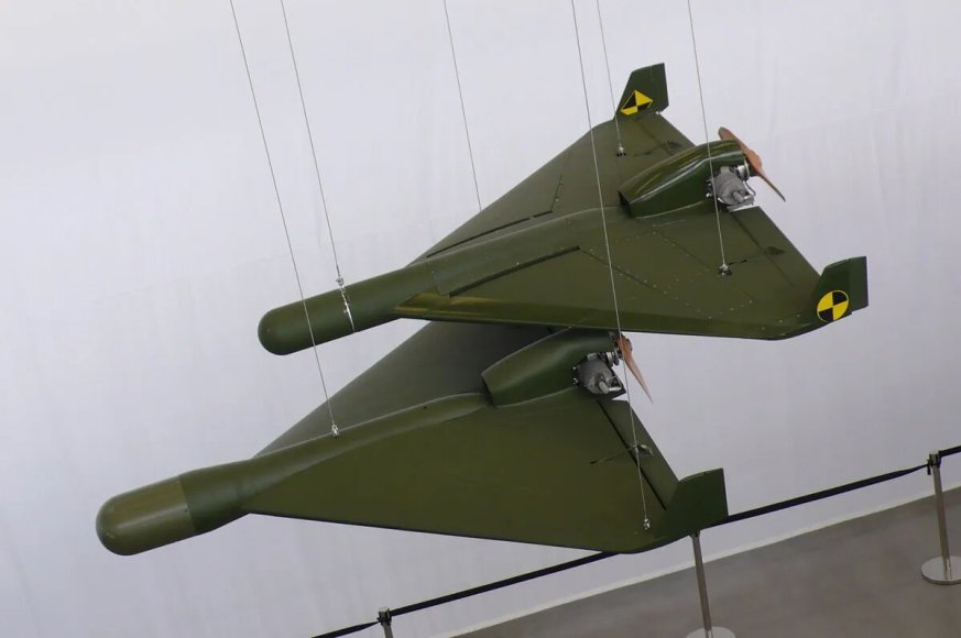 Aviationmuseum.eu/Vokietijos sukurti iranietiškų dronų prototipai