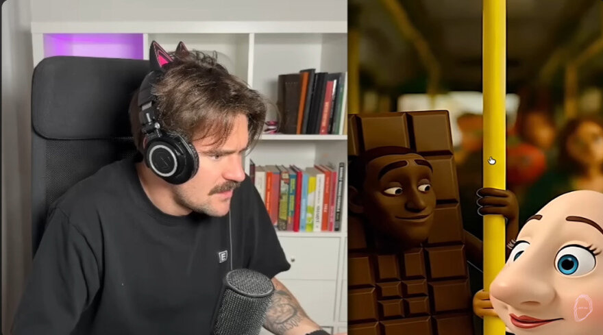 Ekrano notrauka iš Paul de Miko „Youtube“ kanalo vaizdo įrašo