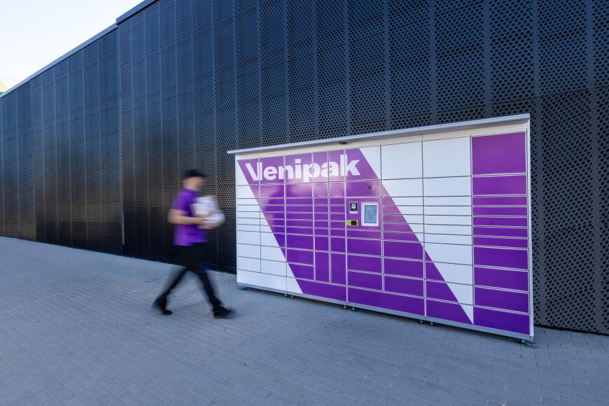 „Venipak“ nuotr./„Venipak“ paštomatas