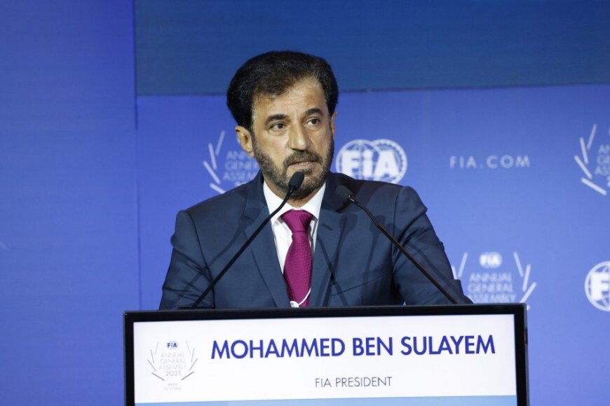 FIA nuotr./FIA prezidentas Mohammedas ben Sulayemas