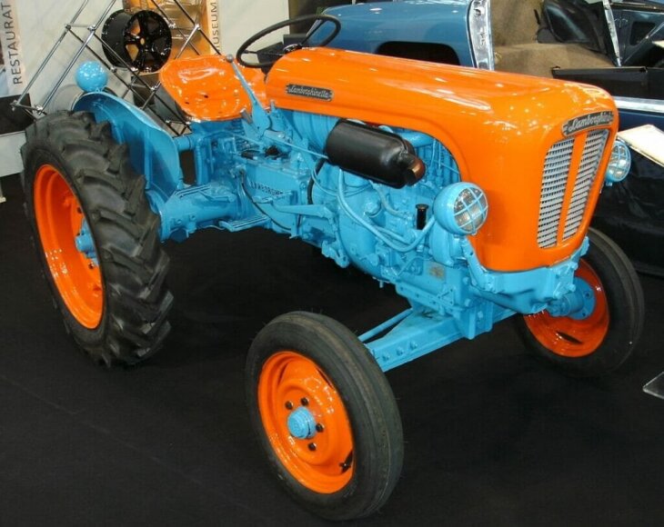 Lamborghini traktorius. Be jokių bulių. (Wleiter, Wikimedia (CC BY-SA 4.0)