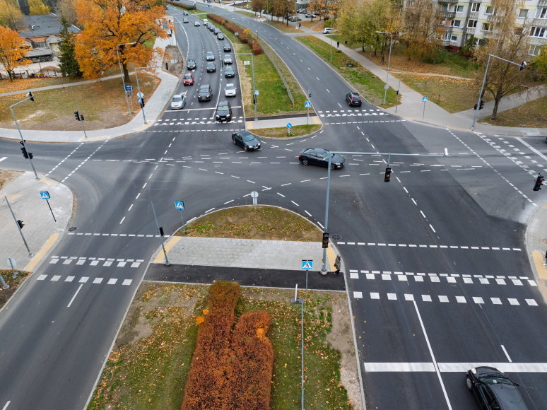 S.Žiūros nuotr./Sutvarkyta Buivydiškių gatvė Vilniuje