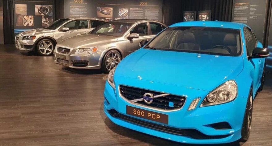 Nodum.lt nuotr./Sportiški „Volvo“ muziejuje