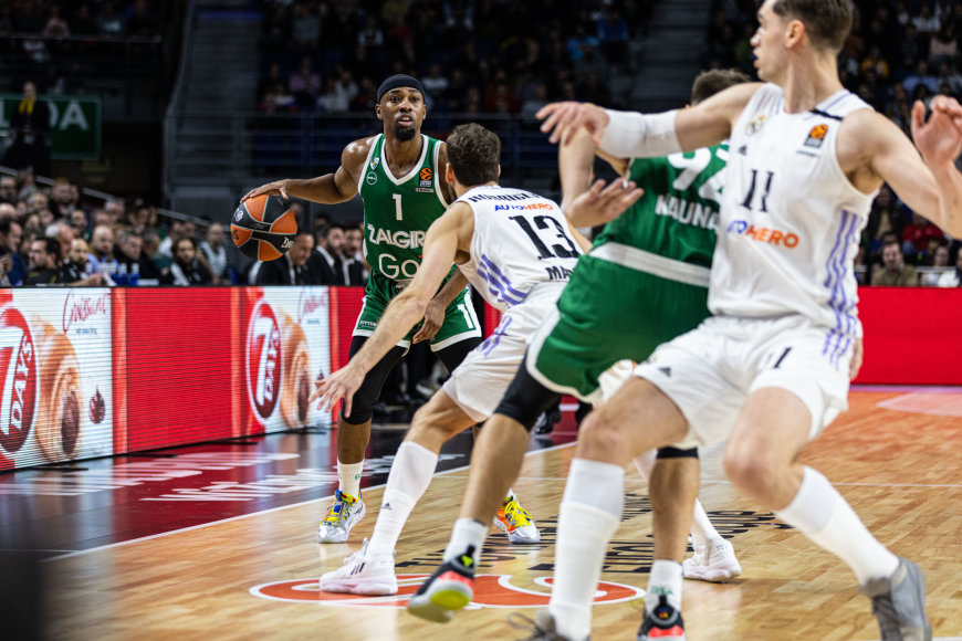 zalgiris.lt nuotr./Isaiah Tayloras