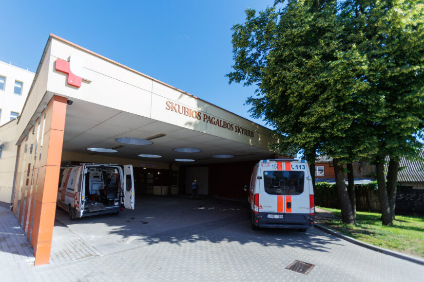 Eriko Ovčarenko / BNS nuotr./Kauno ligoninės skubios pagalbos skyrius