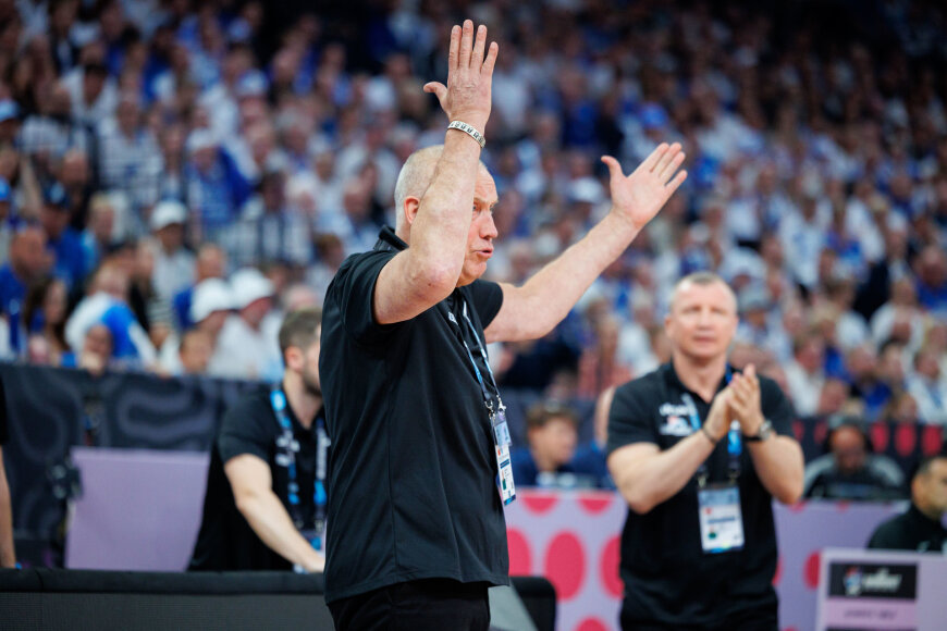 Eriko Ovčarenko / BNS nuotr./Rimas Kurtinaitis, Tomas Pačėsas