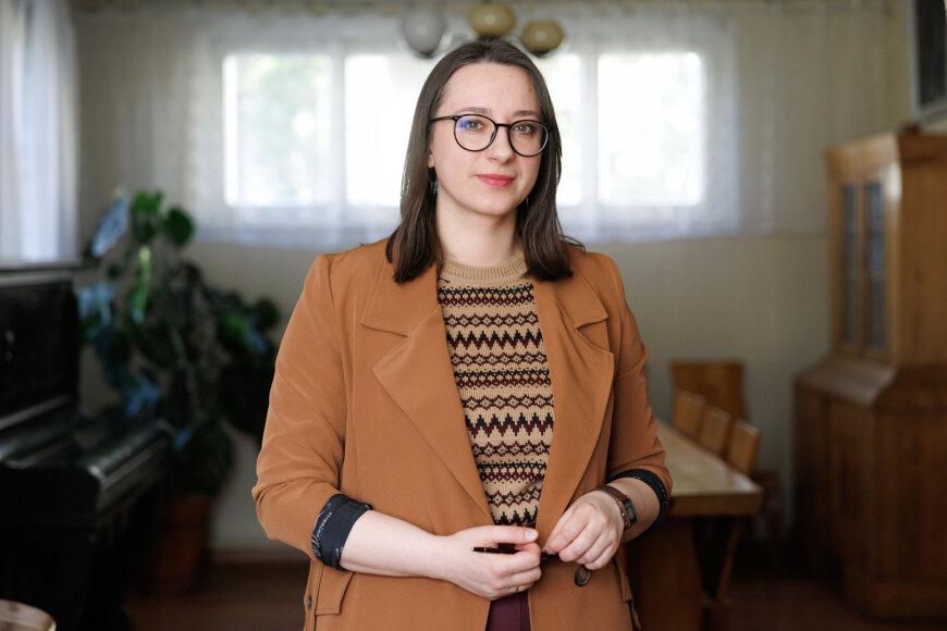 Eriko Ovčarenko / BNS nuotr./Muziejininkė Kristina Grigonytė-Šerpenskienė