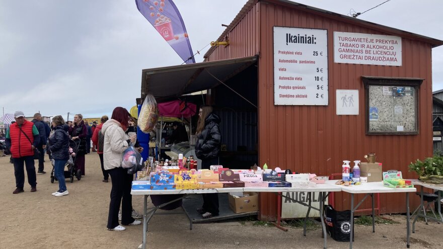Aurelijos Jašinskienės / 15min.lt nuotr./Rietavo turguje